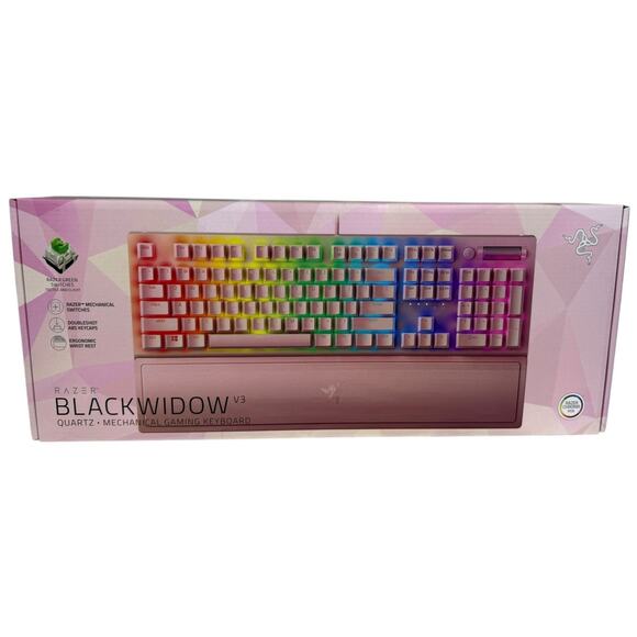 NIB Razor Black widow Keyboard V3 Gaming Mechanical RGB Wired - Picture 1 of 12